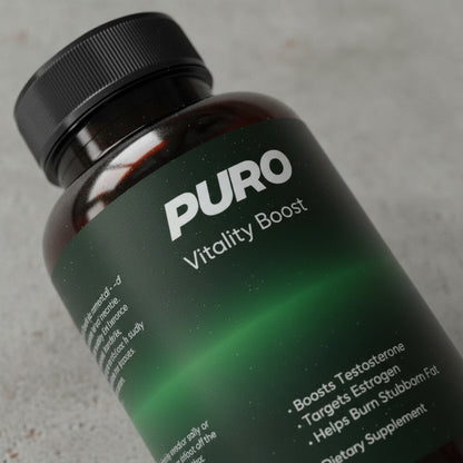 Cápsulas PURO™ | El secreto para deshincharte de forma 100% natural y recuperar tu cuerpo de hombre.